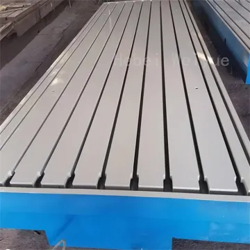 ductile cast iron measuring bed surface plate with T-slots for sale