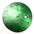 Dial orologio da pomano verde naturale per orologio di lusso