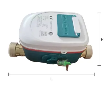 DN15 Ultrasonic Water Meter Communication Battery Powered