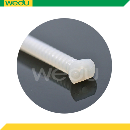 Medical absorbable full thread hollow fixation screw