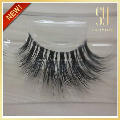 Wholesale Custom Clear Band 3D Silk Belle Eyelashes