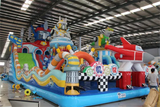 big Outdoor Popular commercial bounce house inflatable slide for Kids Adult Fun