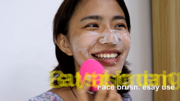 cleaning brush silicon facial cleansing brush