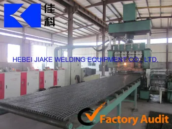 High frequency trench cover steel grating welding machine