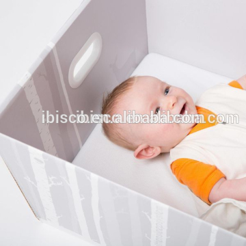 hot sale cute baby sleeping box cute logo print