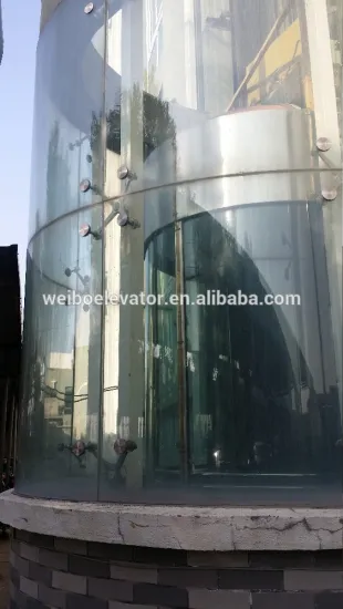 Stainless steel 304 Sightseeing elevator company