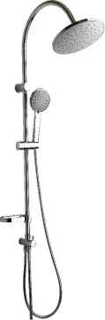 Circle Top Shower Stainless Steel Shower Head Column