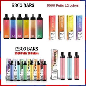 Wholesale Esco Bar Mege 5000 Puffs Rechargeble Diposable