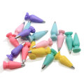 Supply Colorful Cake Making Tools Piping Bag Resin Decoration Keychain Art Decor Kids Kitchen Toys Jewelry Ornament Accessory