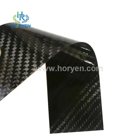 High Quality Customized Soft Thin Carbon Fiber Sheet