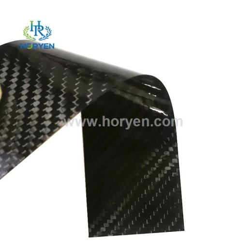 High quality customized soft thin carbon fiber sheet