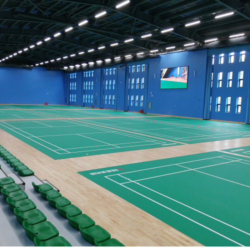 enlio sports fooring Indoor badminton court sports flooring