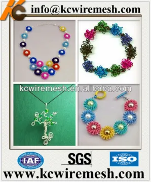 Reputable KC brand Bright jewelry wire with painted wire (certified manufacturer).