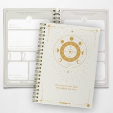 Note de journal de gratitude des femmes en spirale personnalisée