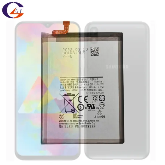 GY EB-BG580ABU M20 M30 A40S - 5000mAh Replacement Battery for Samsung Galaxy M20
