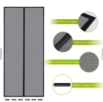 Anti-bugs Fiberglass Magnetic Screen