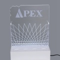 APEX e-Liquidジュースアクリルディスプレイスタンド（LED付き）