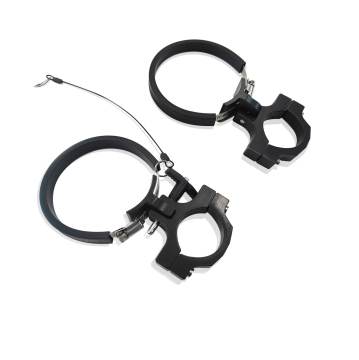 Universal UTV Adjustable Aluminum Safety Clamp Holder for Fire Extinguisher Mount - Quick Release for Can-Am, Polaris, etc.