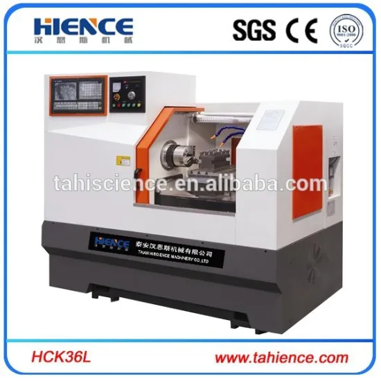 High speed linear guide rail horizontal lathe bed cnc lathe price HCK36L