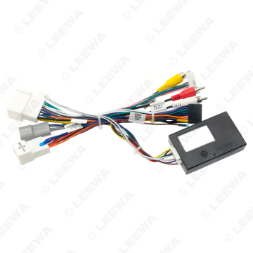 16pin Power Cord Wiring Harness Adapter with CANBUS for Renault Captur/Duster/Kadjar/CLIO Head Unit Installation