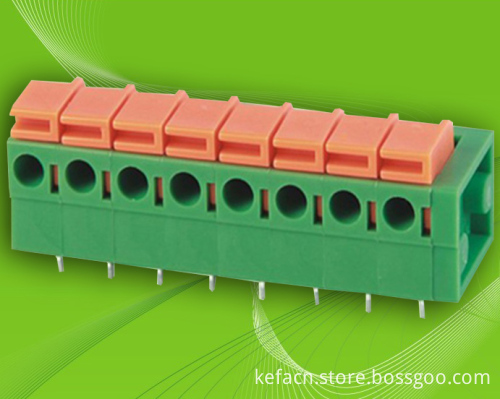 Pcb Spring Terminal Blocks Pcb Spring Terminal Block With Dual Row Pin Header, High Quality Pcb ...