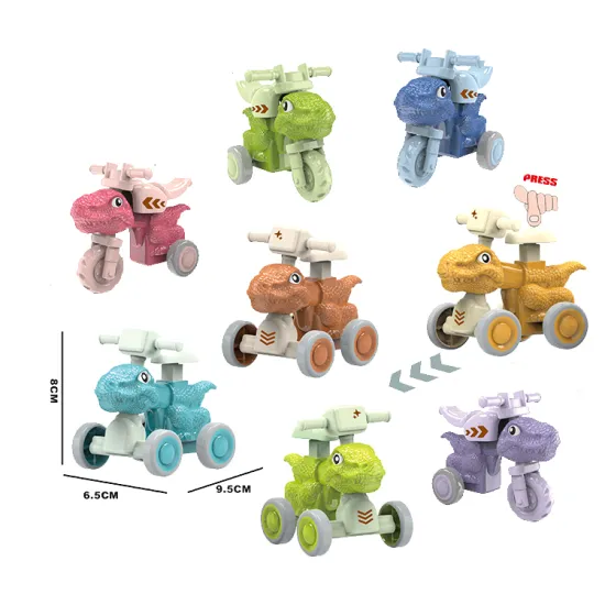 Push and Go EPT Dollar Toys: Cute Cartoon Dinosaur Cars