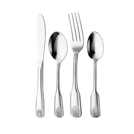 Hotel 4 PCS Stainless Steel Flatware Set
