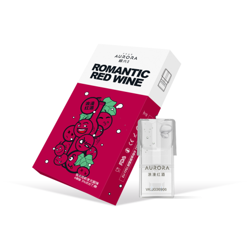 Aurora Remplacement Pod Cartridge Romantic Red Wine Flavour