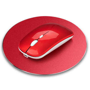 Silent Mute Rechargeable Wireless Dual Mode Mouse for MacBook and Computers