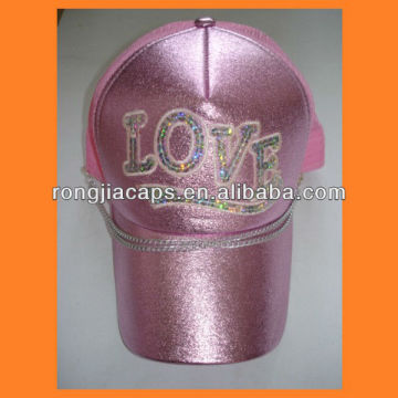 Fansion New Material Five Panel Mesh Fashion Cap/Women Hat