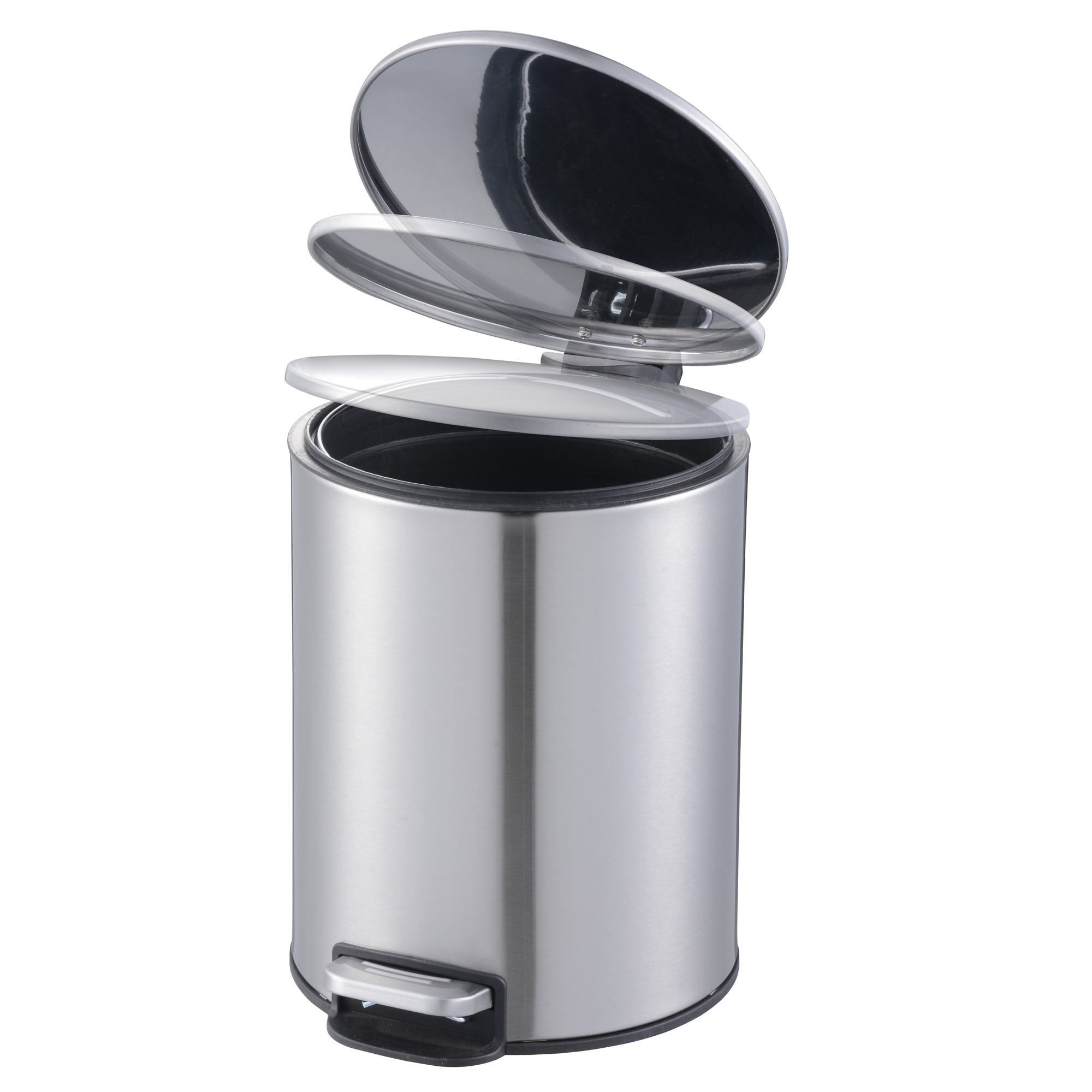 Round Step Trash Can