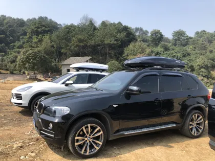 High End Pentair Custom 420L Black Car Roof Luggage Box for Travel