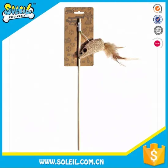 Various Fancy Design Cat Teaser Toys Cat Feather Toy