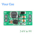 2pcs Boosting converter Power Supply Module Step Up Converter DC-DC Voltage Regulator Adjustable PCB Board 3.3V 3.7V 5V to 9V