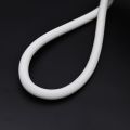White Braided Sleeving na Lumalaban sa init