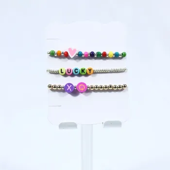 Cheap Colorful beaded bracelet