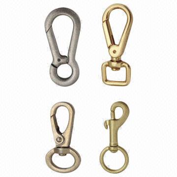 Handbag Accessory Snap Hooks with Zinc Alloy Die-casting, Lead-free