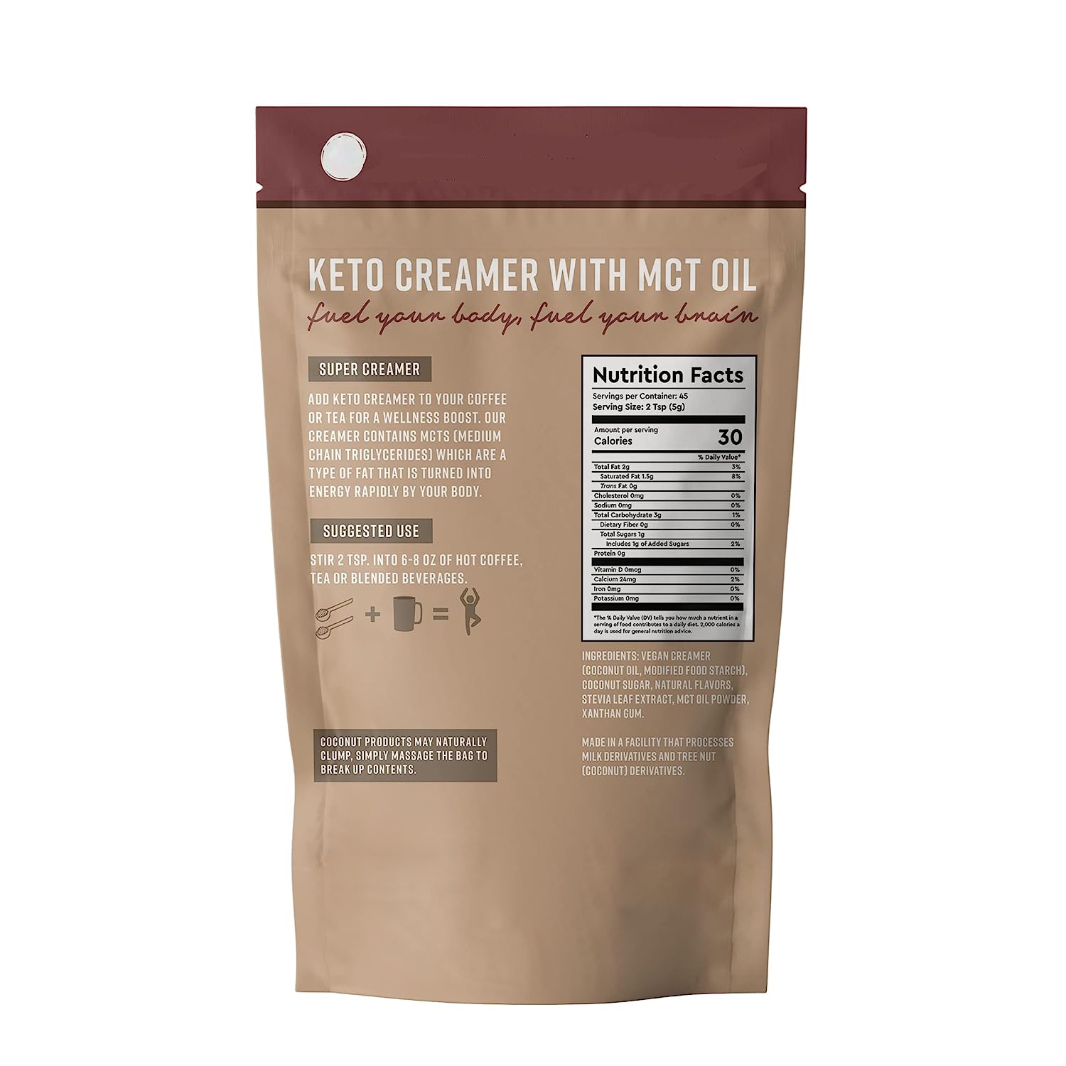 OEM/ODM Vegan Sugar Free Energy Support Slimming Keto Supplement Weight Loss Keto Coffee Powder3