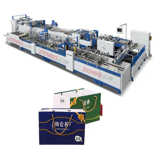 ZB1200CS-430S Heavy Paper Gift Bag Making Machine