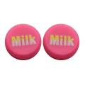 Dostawa Flatback Chocolate Candy Resin Beads Round Bean Letter Milk Decoration Charms na notatnik DIY Art Craft