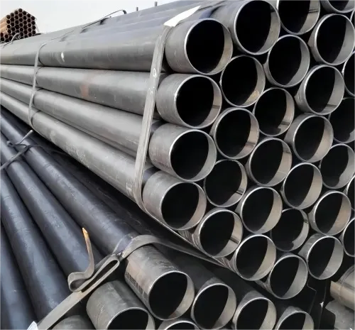 Black Mild ERW Welded Steel Pipe Q235