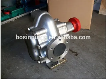 stainless steel food oil transfer gear oil pump/high pressure pump