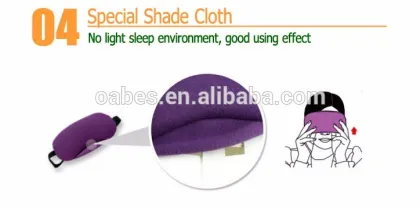 New Style Sleep Steam Eye Mask pass CE & EMC & LVD eye pack eye cover