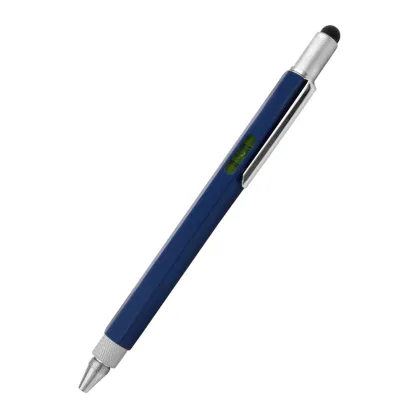Multifunctional Screwdriver Ballpoint Pen with Capacitor Touch Screen Metal Scale
