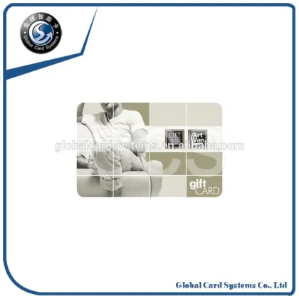 fashion design visa plastic gift card