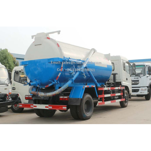 Nouveaux camions d&#39;évacuation des eaux usées Dongfeng ZD 10m³
