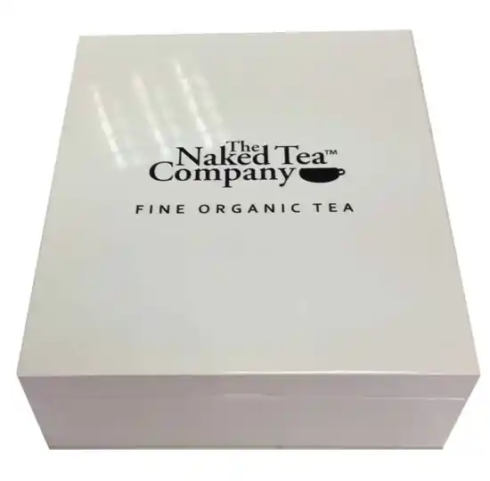 Glossy High Piano Lacquer Wooden Tea Box