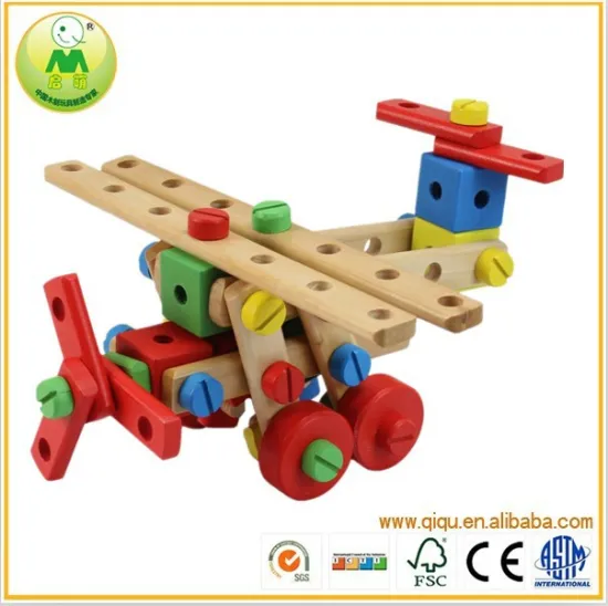 2015 Wooden Nut Combination Kid Connection Toy