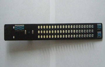 Controller Led Pcb Assembly Retangular , Black Solder Mask Pcba