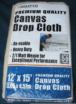 cotton and polyester painting cloth 12*15